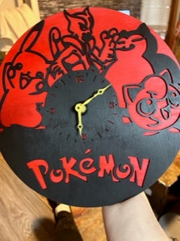 Wall Clock Poke'mon