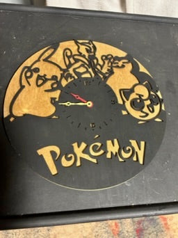 Wall Clock Poke'mon