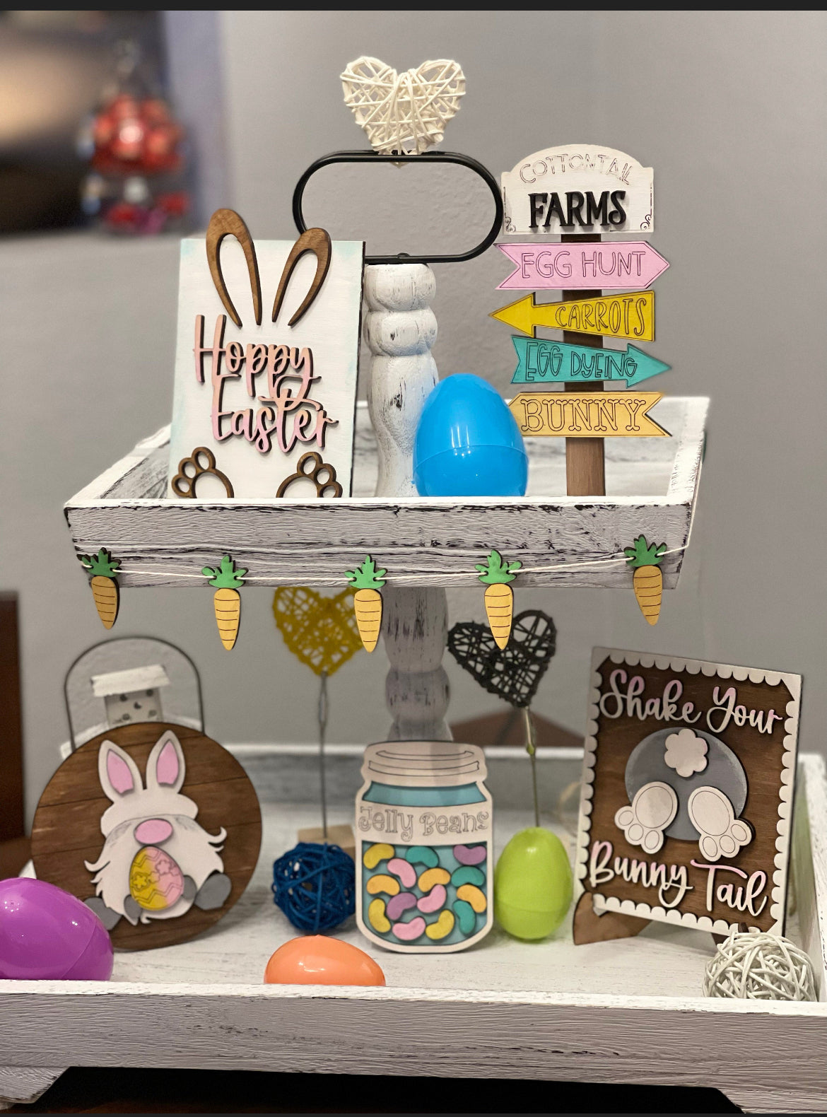 Easter 2 Tier Decor